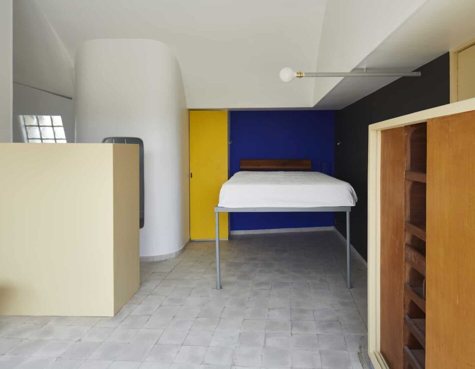 Tour Le Corbusier S Newly Red In Paris The Study The Master Bedroom In Le Corbusier S Paris Apartment