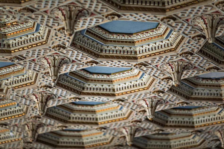 Nomad hotel LA ceiling