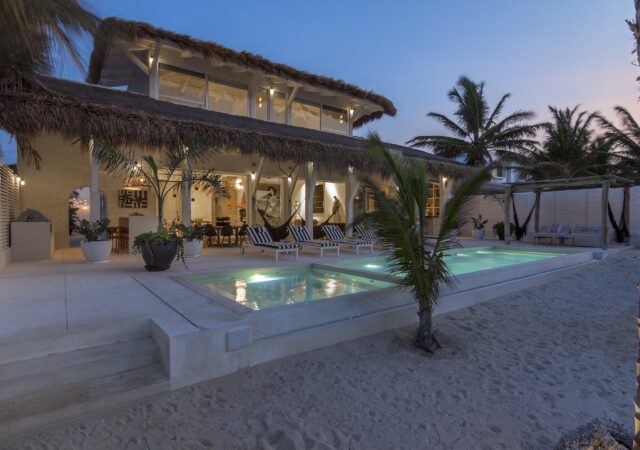 featured image for post: Tour an Eclectic Beach House on Mexico’s Yucatán Peninsula