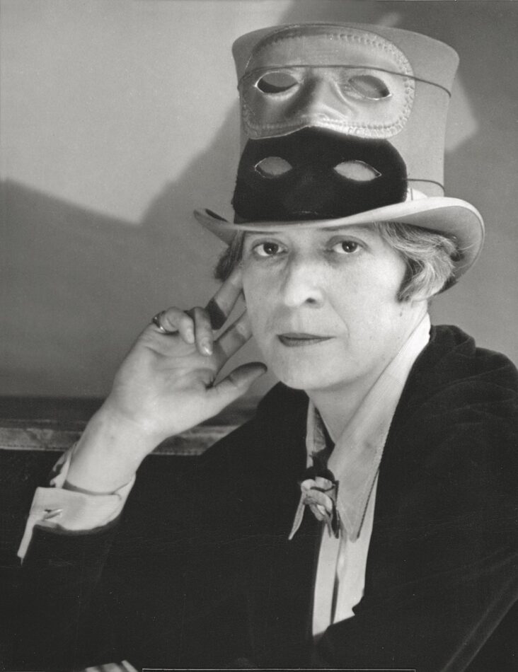 Self Portrait – Distortion, by Berenice Abbott