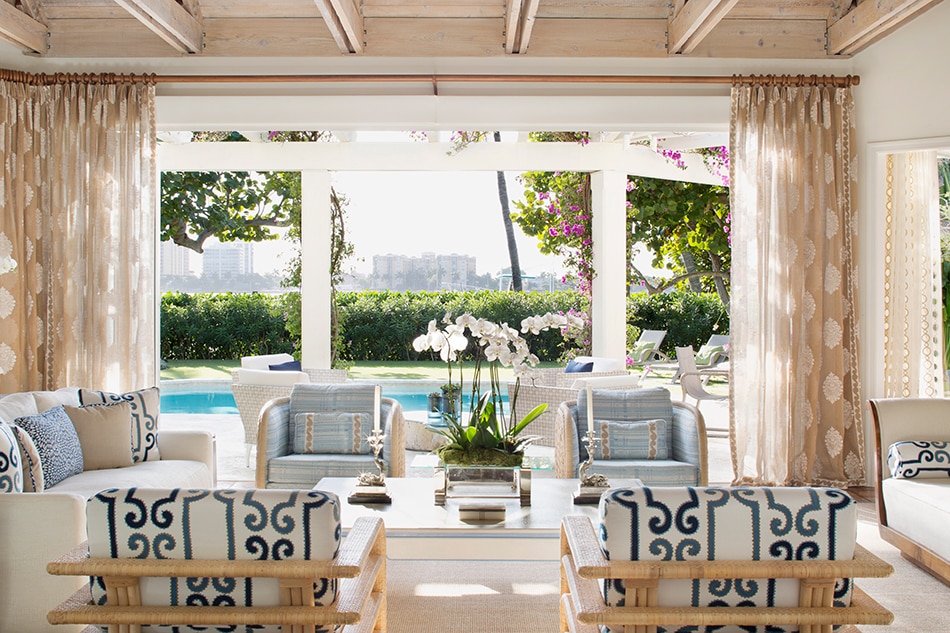 12 Polished Palm Beach Interiors The Study Palm Beach Interior Designer Lillian Fernandez Decorated This Relatively Modest Post And Beam Cottage On Lake Worth Photo By Jessica Klewicki Glynn