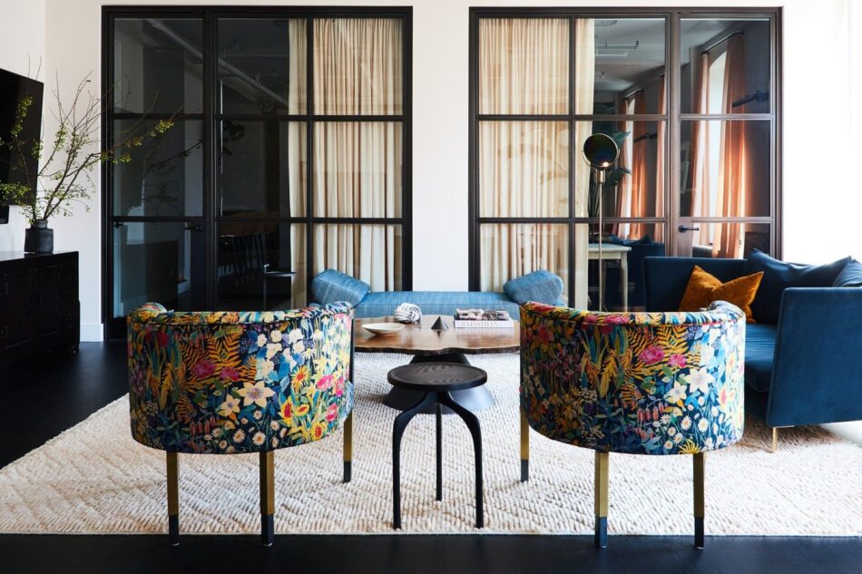 Nolita loft living room by Jesse Parris-Lamb