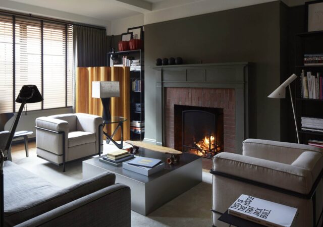 featured image for post: 40 Spectacular Spaces Warmed by Fireplaces
