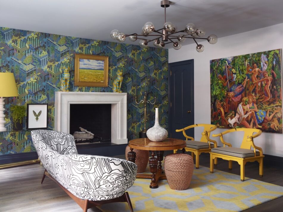 Rebekah Caudwell's sitting room