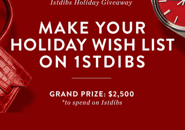 featured image for post: 1stdibs 2014 Holiday Wish List Giveaway