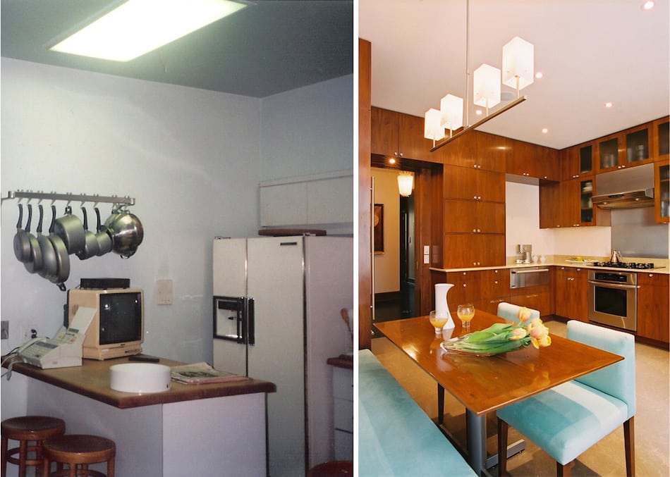 kitchen before and after by White Webb