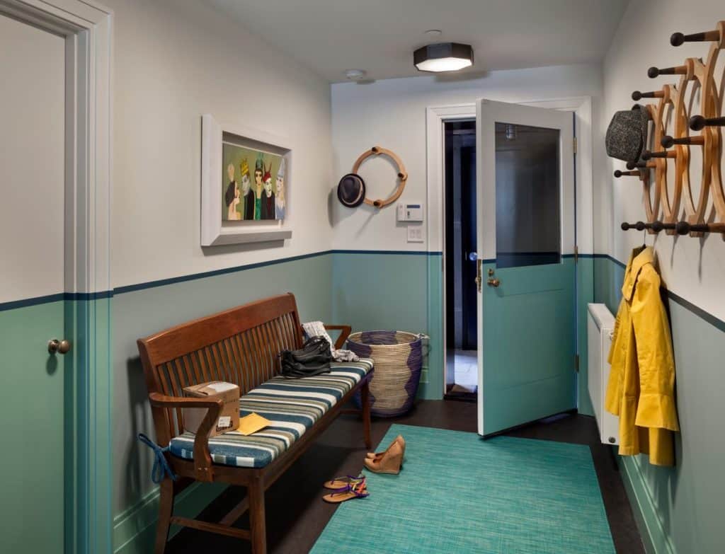 Brooklyn mudroom by Tamara Eaton
