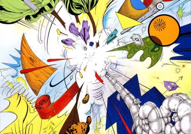 featured image for post: Penelope Gottlieb’s Comic-Style Painting Is a Requiem for a Vanished Flower