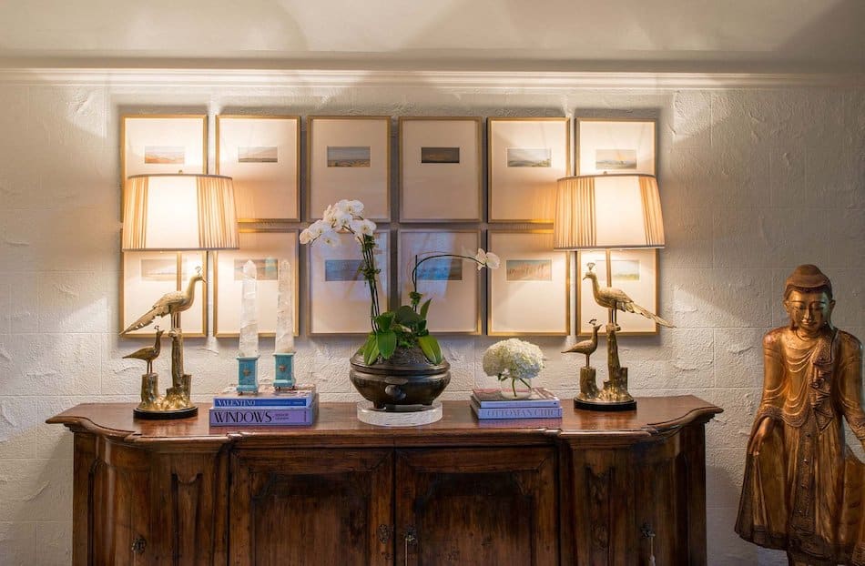 16 Views Of Revitalized Tudor Houses The Study This First Floor Hallway Serves At The Entry Into Grand Home Morgan Says We Chose To Use A Mix Of Antiques And Contemporary Art For Light Feel