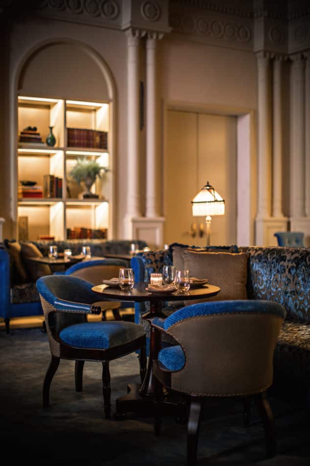 library at NoMad Hotel LA