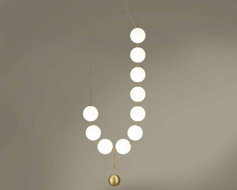 Coco chandelier by Larose Guyon