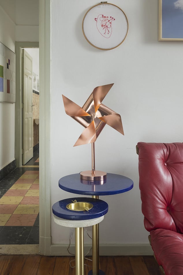 Bianca Barbato’s Wind Vane table lamp