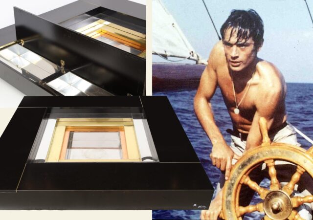 featured image for post: This Alain Delon–Designed Table Is Almost as Handsome as He Was