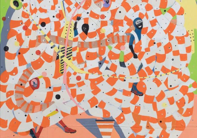 featured image for post: In Francks Deceus’s ‘Mumbo Jumbo #5,’ the Black Experience Is . . . Complicated