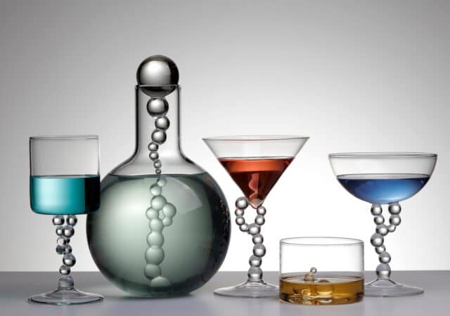 featured image for post: Handmade with Lab-Grade Glass, This Decanter Holds Your Favorite Cocktail Concoctions