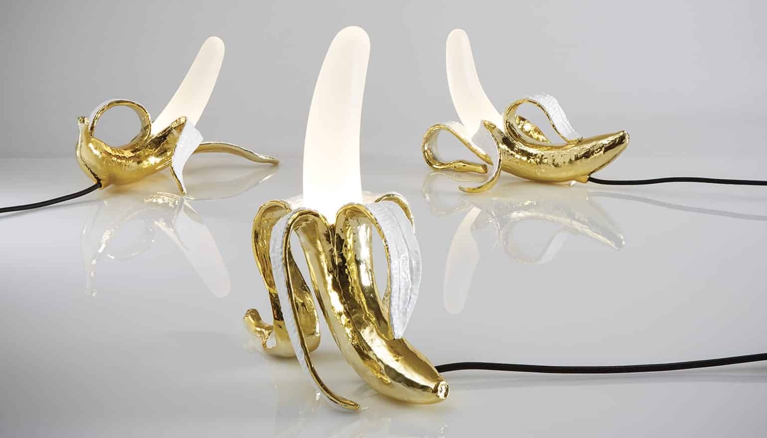 Seletti banana lamps