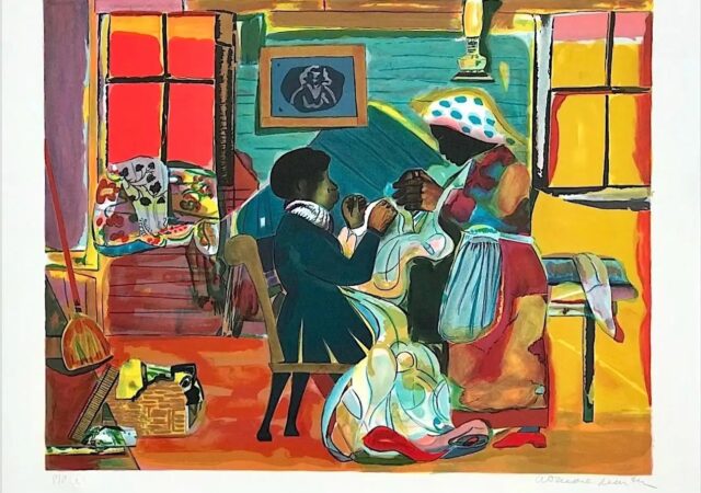 featured image for post: Romare Bearden’s Humanity Infuses His Bright, Bold Art