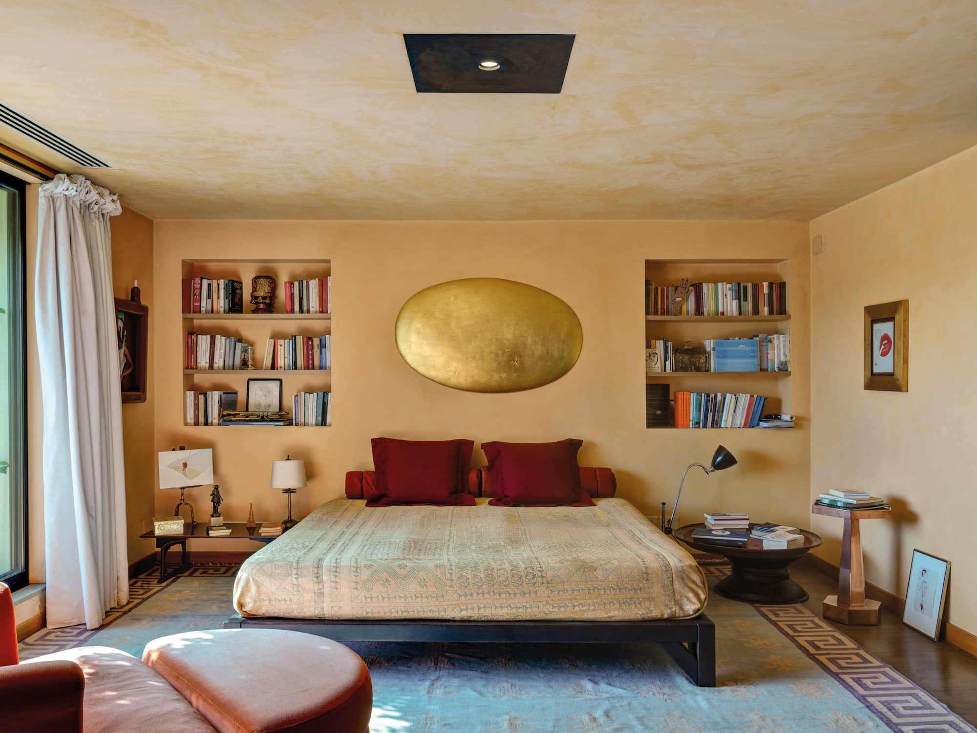 bedroom by Aldo Cibic