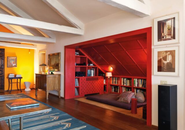featured image for post: Playfulness and Austerity Collide in a Venetian Home Designed by Aldo Cibic