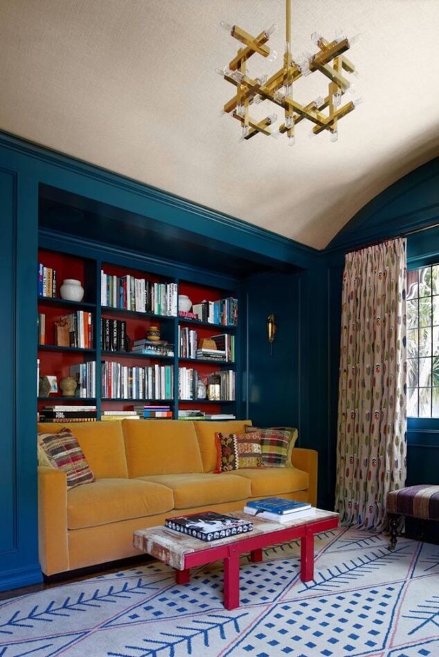 Colorful nook by Commune in Los Feliz, California
