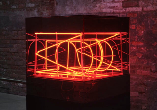 featured image for post: Chryssa’s 1962 Neon Sculpture Was Way ahead of the Art-World Curve