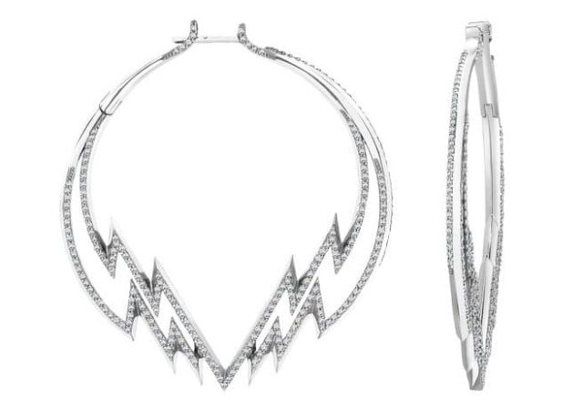 featured image for post: Jewelry Designers Are Giving Hoop Earrings an Edgy Update