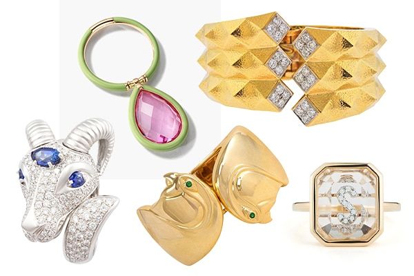 Cinq pièces de joaillerie tendance