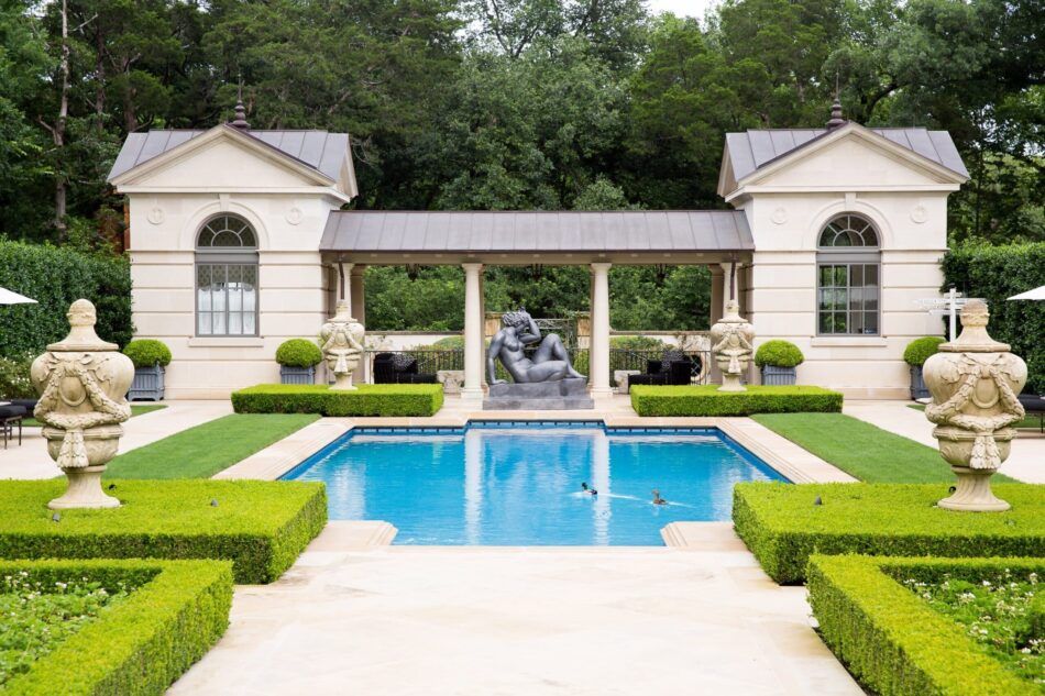 Pool house Kirsten Kelli au Texas