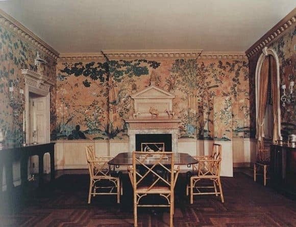 The dining room of the Reed House.