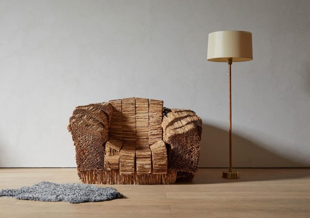 featured image for post: This Frank Gehry Cardboard Chair Elevated a Humble Material to High Design