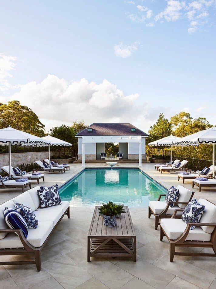 Pool house Greg Natale, en Australie