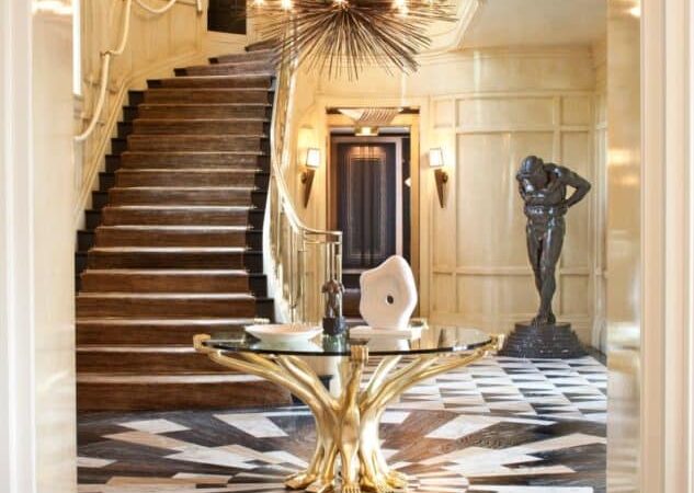 featured image for post: 18 Rooms with Dramatic Floors