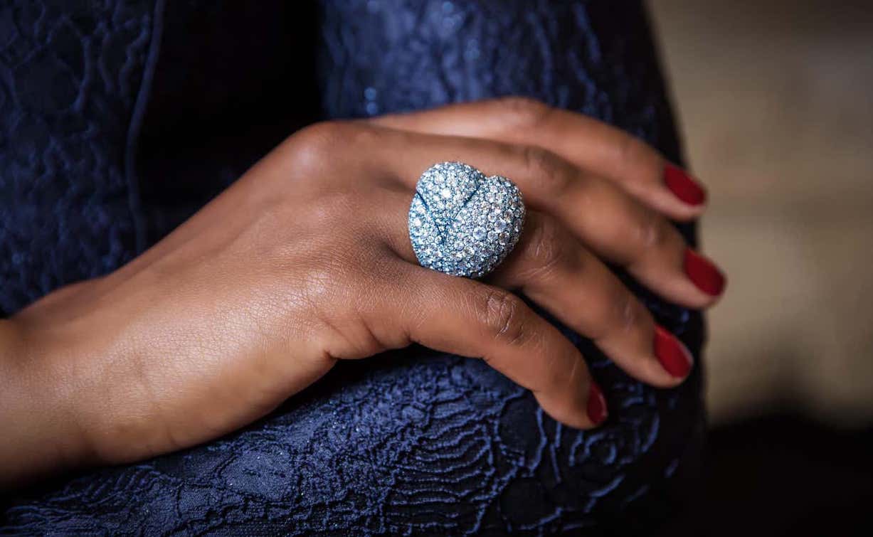 featured image for post: A Monumental Cocktail Ring Inspired by Mount Kilimanjaro