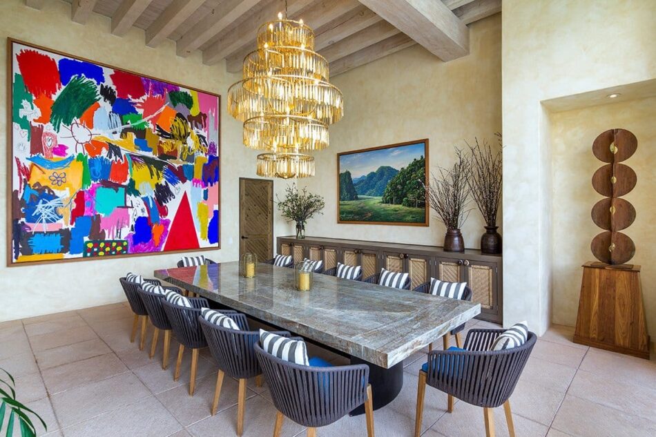 dining room by Sofia Aspe