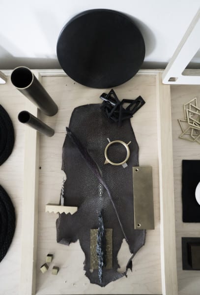 An up-close look at materials in the Material Lust studio.