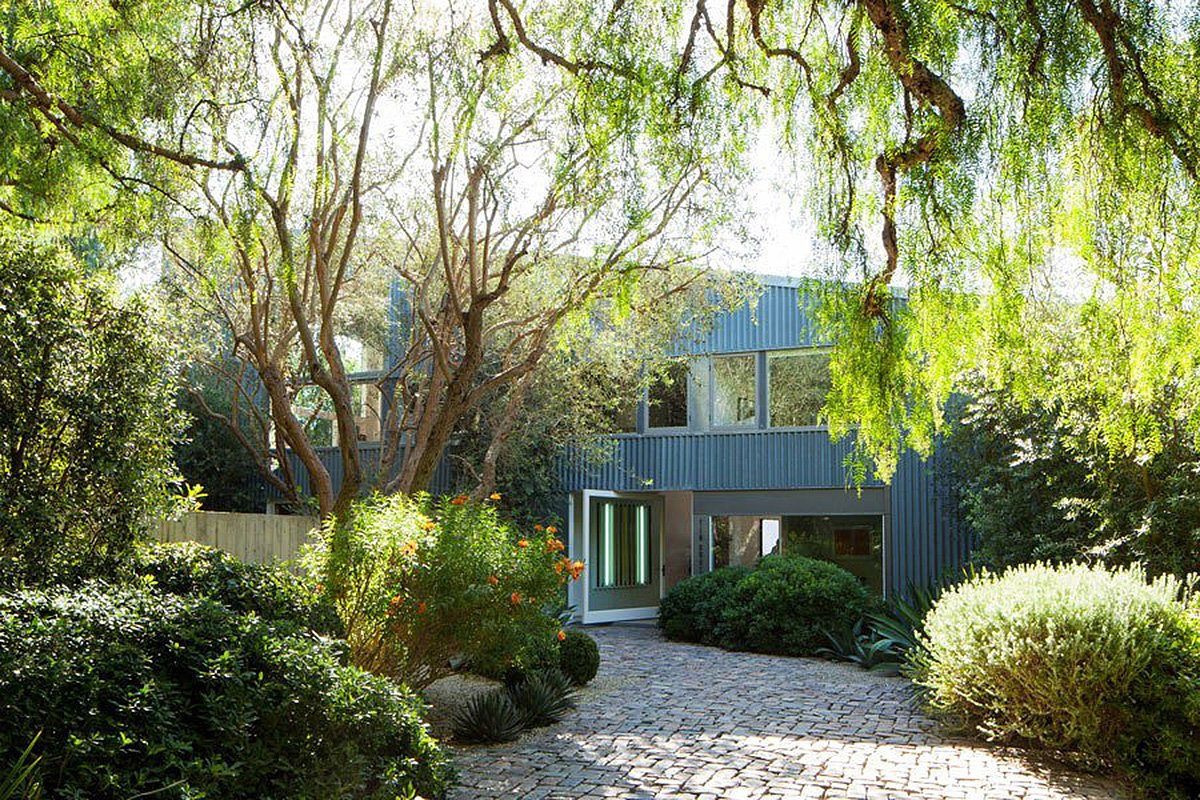 Patrick Dempsey's Malibu family house designed by Frank Gehry with revamped interiors by Estee Stanley of Hancock Design