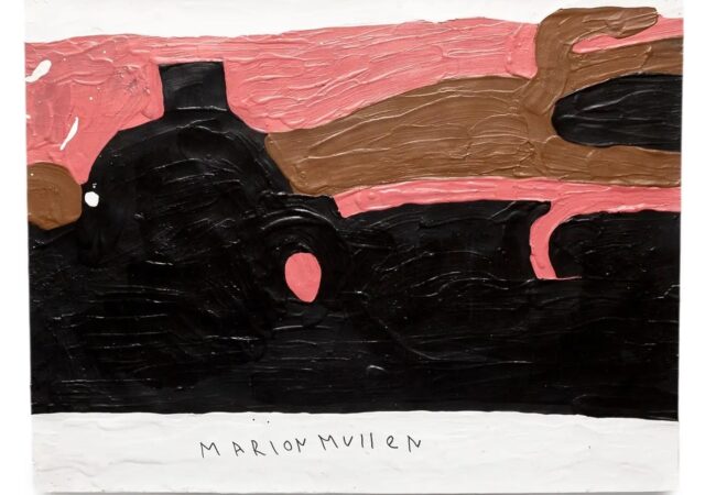featured image for post: With a Show at MoMA, Marlon Mullen Paints Pictures That Are beyond Words