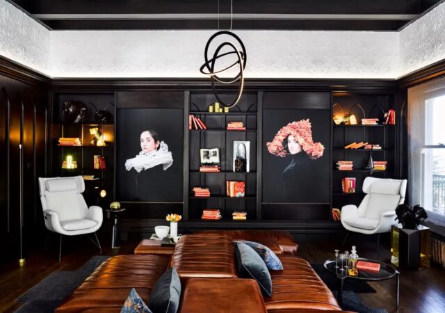 featured image for post: 21 Sophisticated Black Rooms That Invite the Darkness In