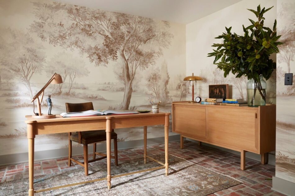 Los Angeles home office by Nickey Kehoe Design