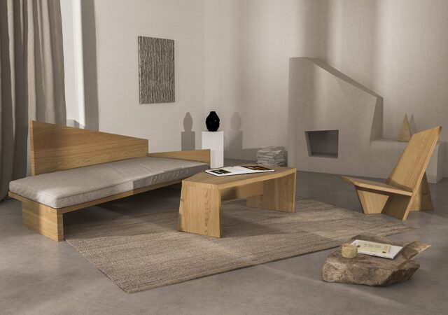 featured image for post: Nazara Lázaro’s Crooked Collection Is the Anti-Judd — No Right Angles, No Symmetry
