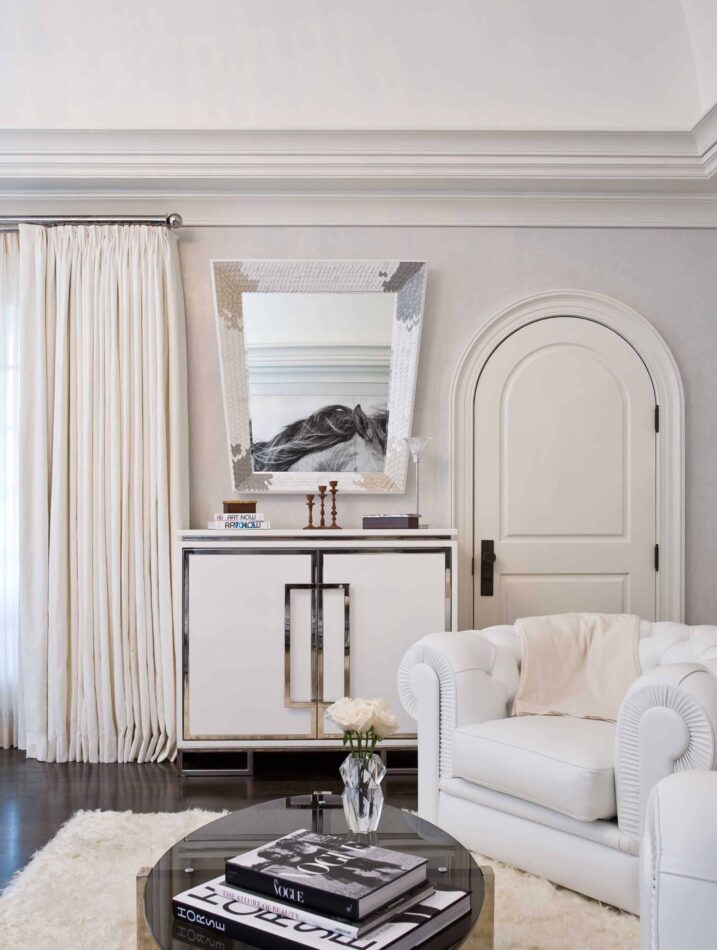 A chic living space by Nicole Fuller in Suffern, New York
