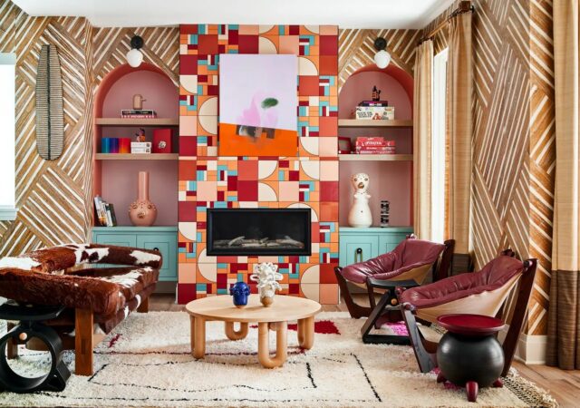 featured image for post: 12 Sensational Interiors Energized by Abstract Art