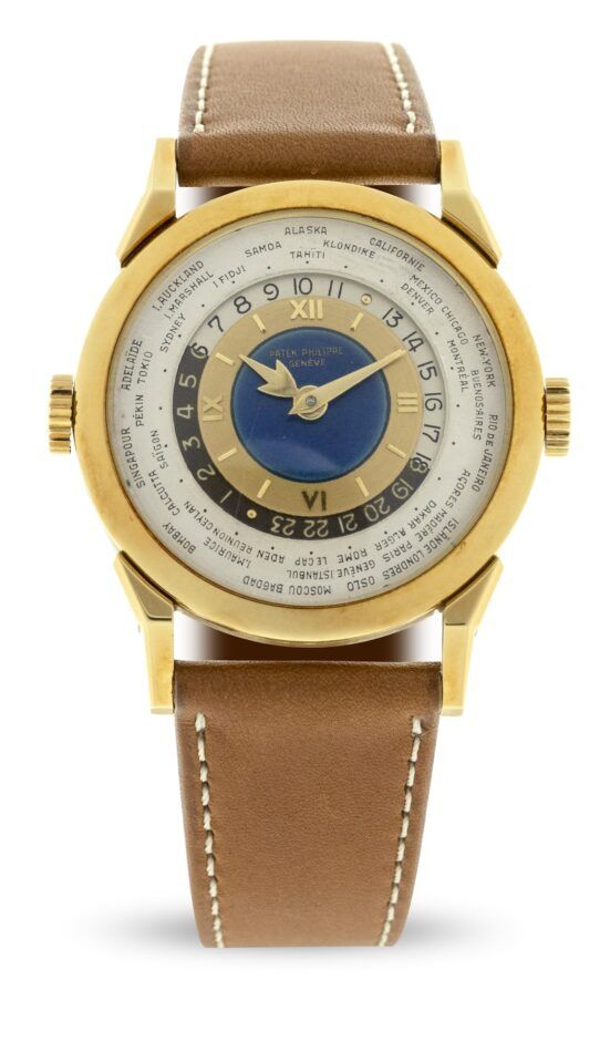 Montre à heure universelle de Patek Philippe, réf. 2523J, 1953