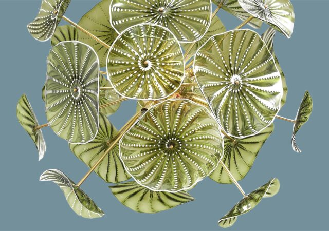 featured image for post: Celebrate Spring Year-Round with This Lush Murano-Glass Chandelier