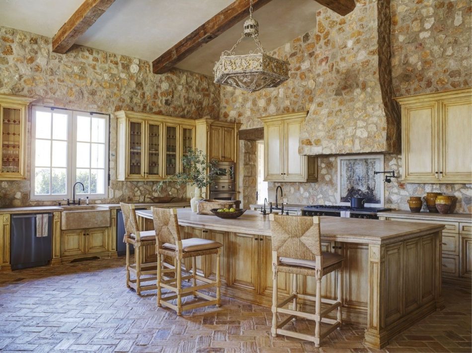 rustic kitchen by Ohara Davies-Gaetano