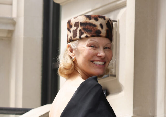 featured image for post: Is Pamela Anderson Ushering in a Pillbox-Hat Comeback?