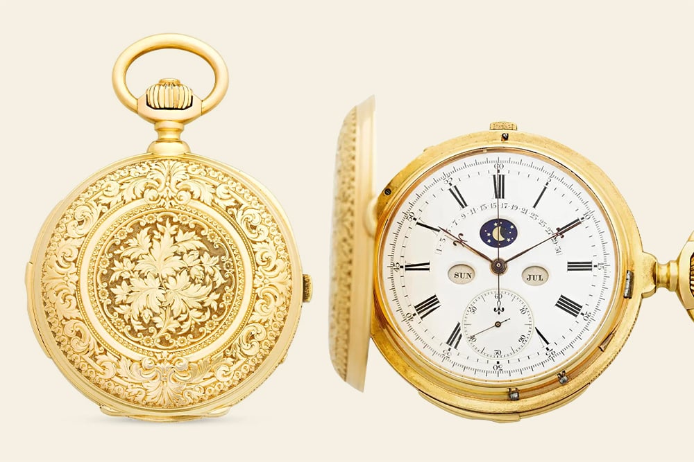 You Won’t Find a More Handsome Stopwatch Than This 1890s Pocket Chronograph
