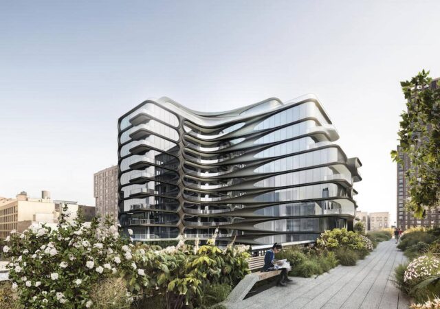 featured image for post: Tour the Zaha Hadid Building That Rises over the High Line