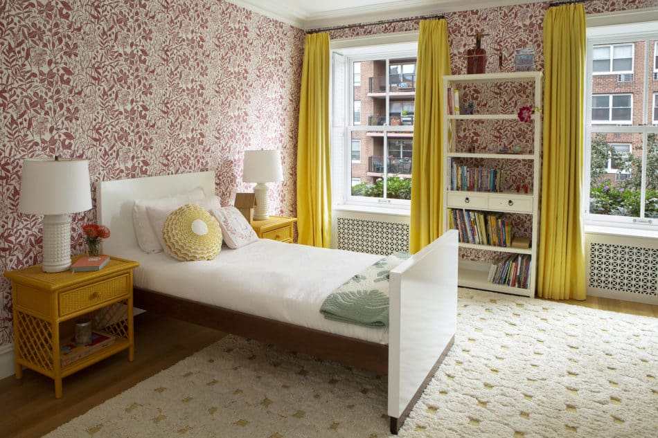 red bedroom by Fawn Galli