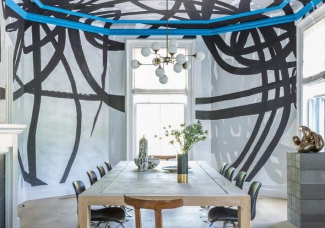 featured image for post: 6 New York Homes with Major Statement Walls